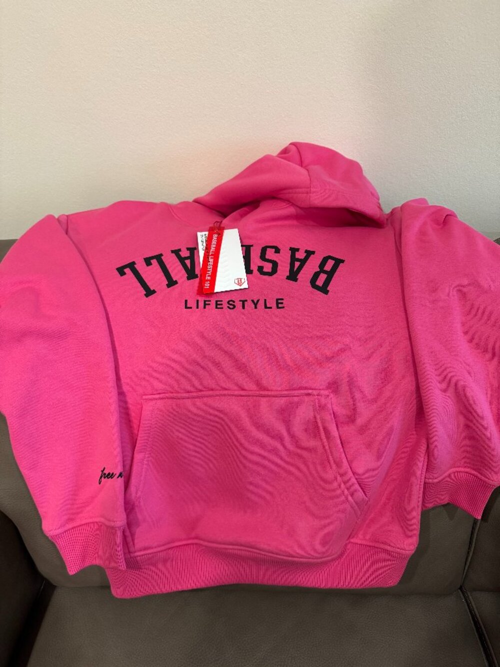NWT Baseball Lifestyle 101 Hooded Sweatshirt